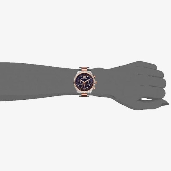 Michael Kors Two-Tone Brinkley Women's Watch MK6205 - Picture 5 of 12